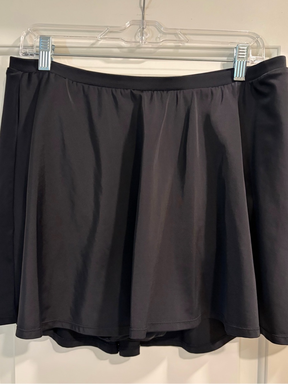 Black A-Line Women’s Swim Skirt